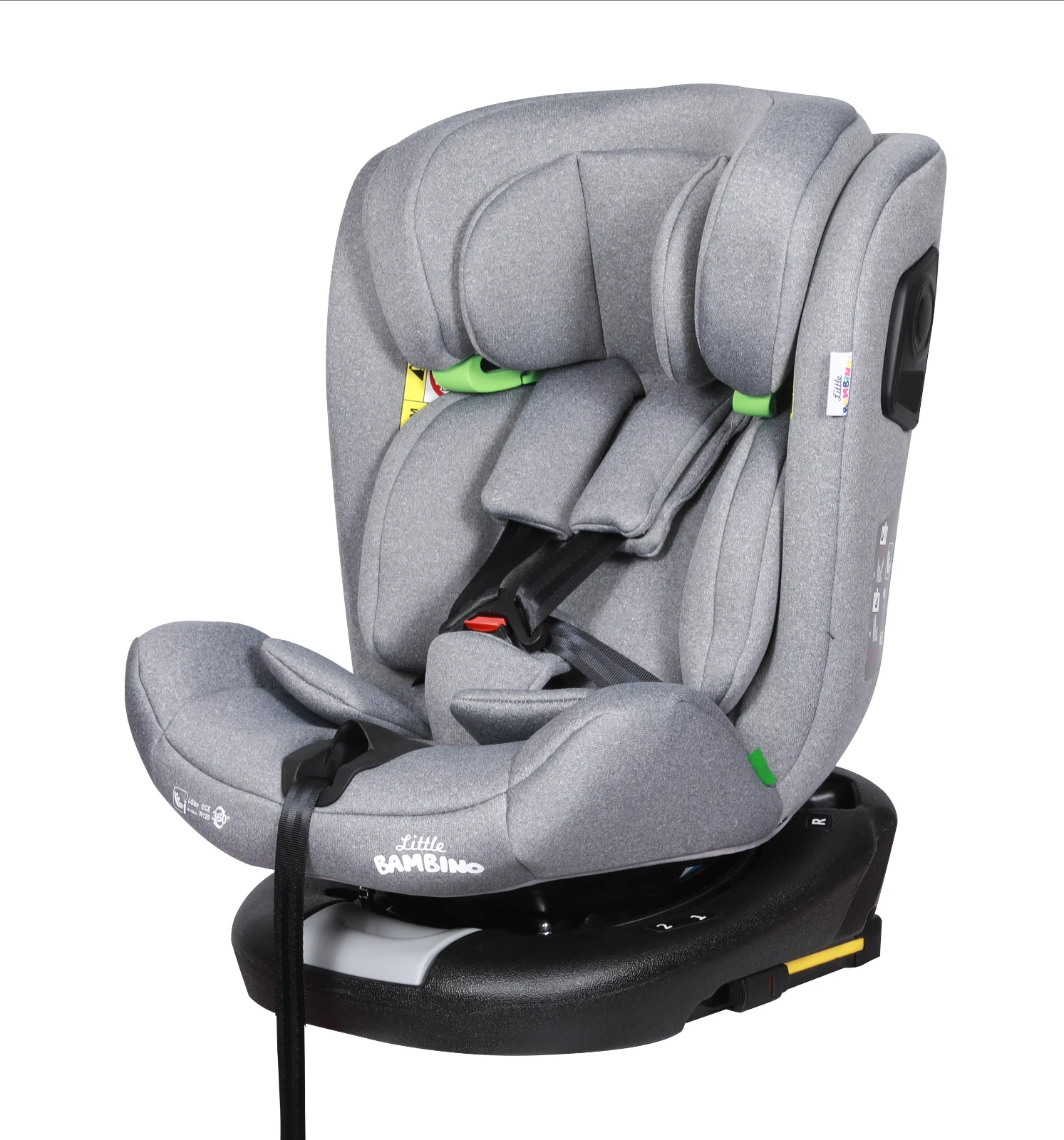 360 Spin ISOFIX Car Seat i-Size Grey 40-150cm Baby Toddler Child Booster thumbnail 10