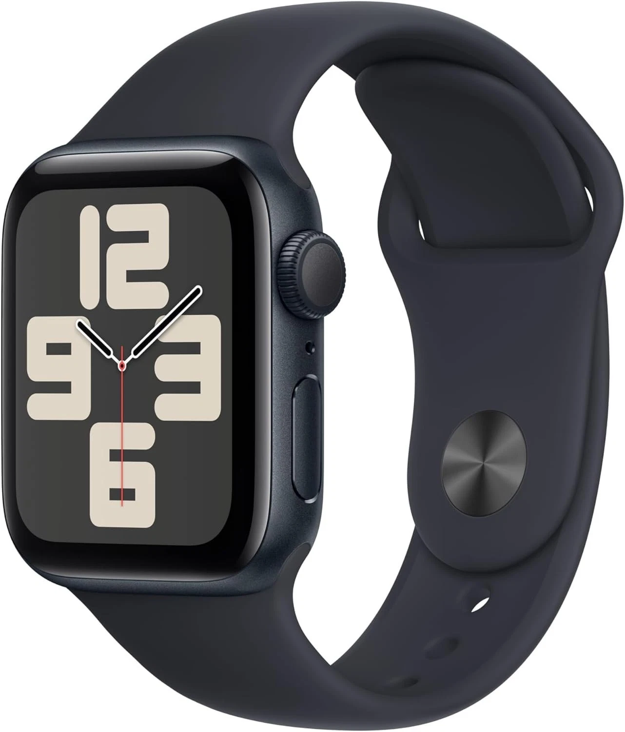 Apple Watch SE 2nd Gen 2023 GPS 40mm Midnight Aluminium Case Sport Band M/L