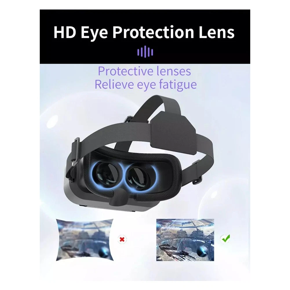 1X(3D Portable Headset Head Mounted Adjustable for 4.7-7.07545 thumbnail 4