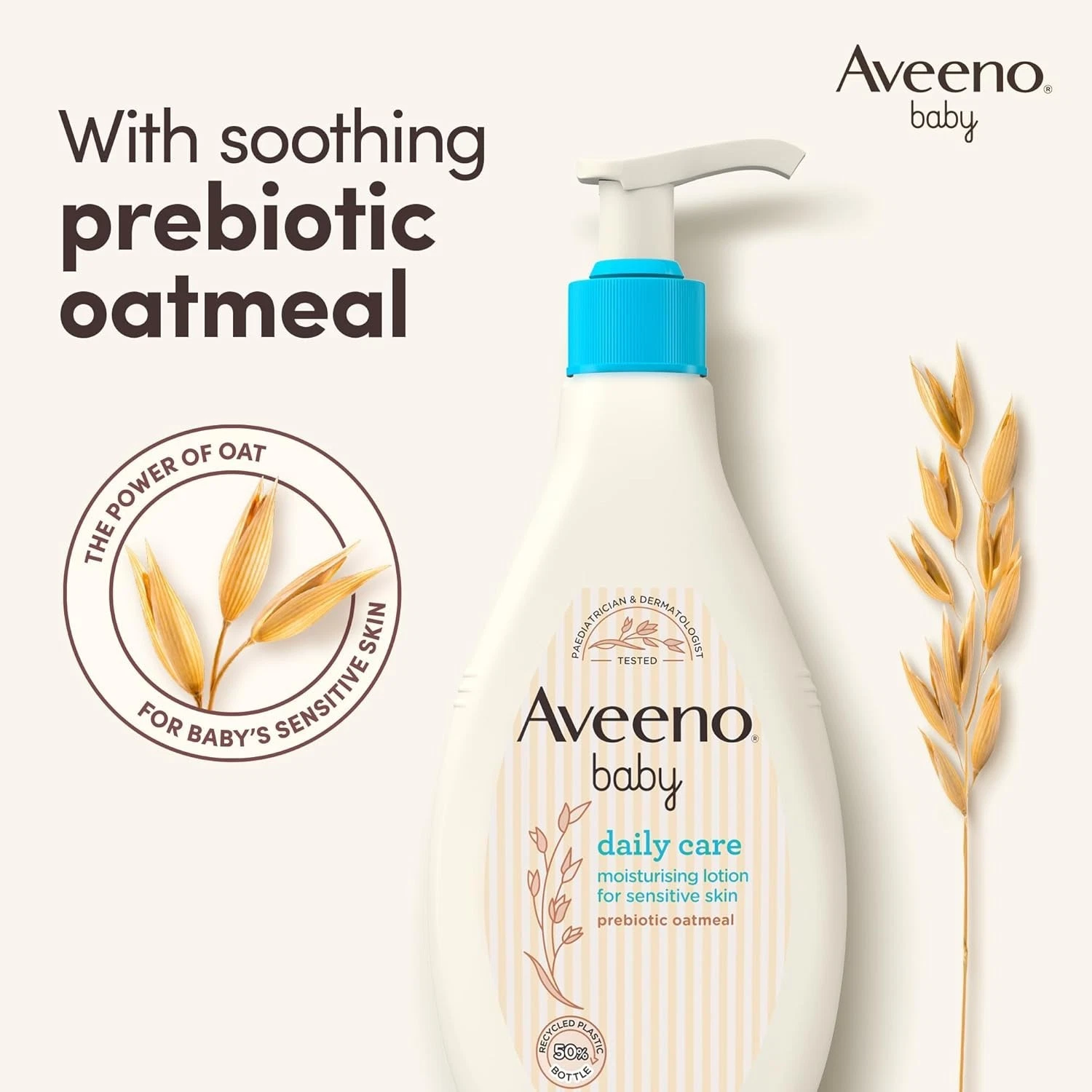 Aveeno Baby Daily Care Moisturising Lotion 250 ml Pack of 1 thumbnail 3