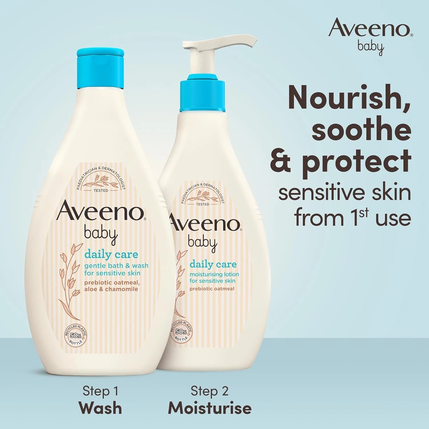 Aveeno Baby Daily Care Moisturising Lotion 250 ml Pack of 1 thumbnail 4