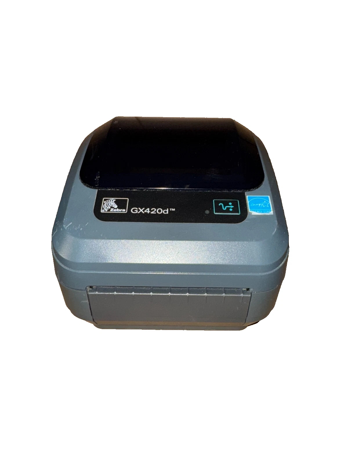 Zebra GX420d Label Printer 203dpi Direct Thermal 4x6 USB Serial Scratched GK420d thumbnail 2
