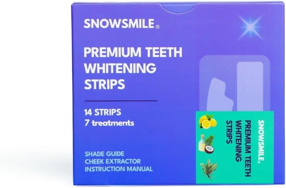 TEETH WHITENING STRIPS PROFESSIONAL UP 2 WEEKS SUPPLY TOOTH BLEACHING SAFE WHITE
