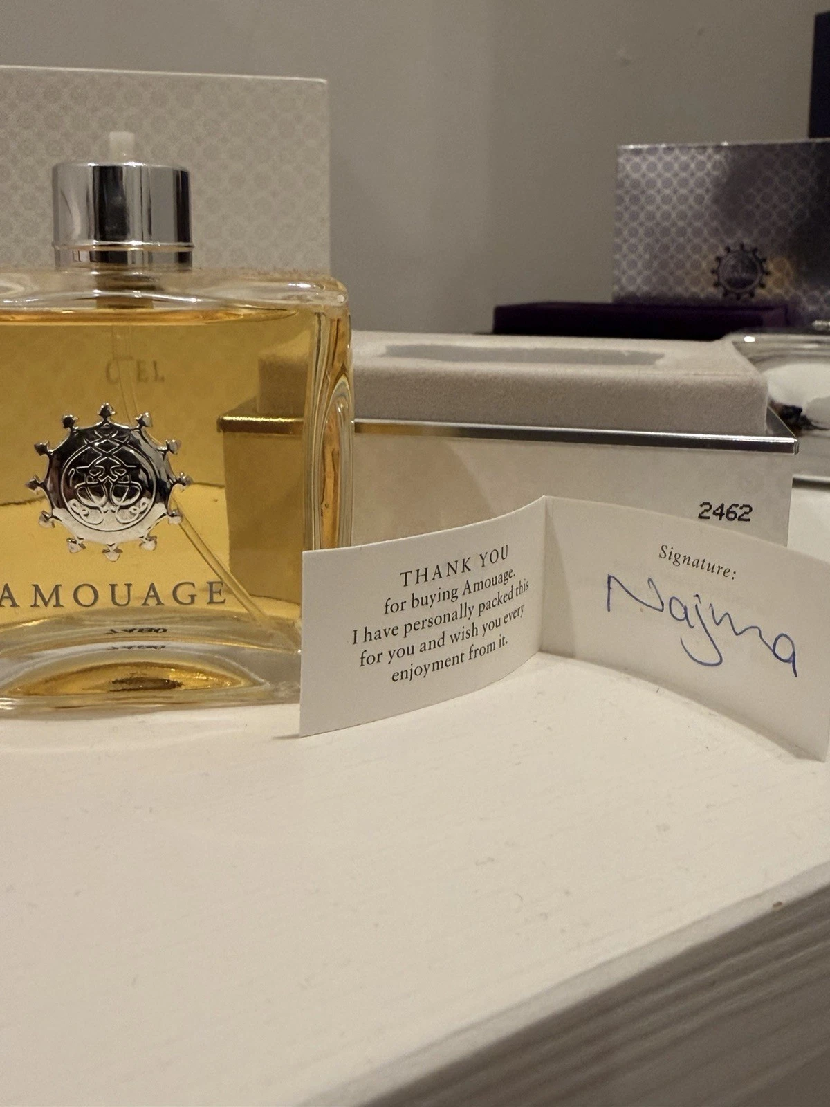 Amouage CIEL Eau de Parfum 1.7oz 50 ml Pour femme RARE thumbnail 3