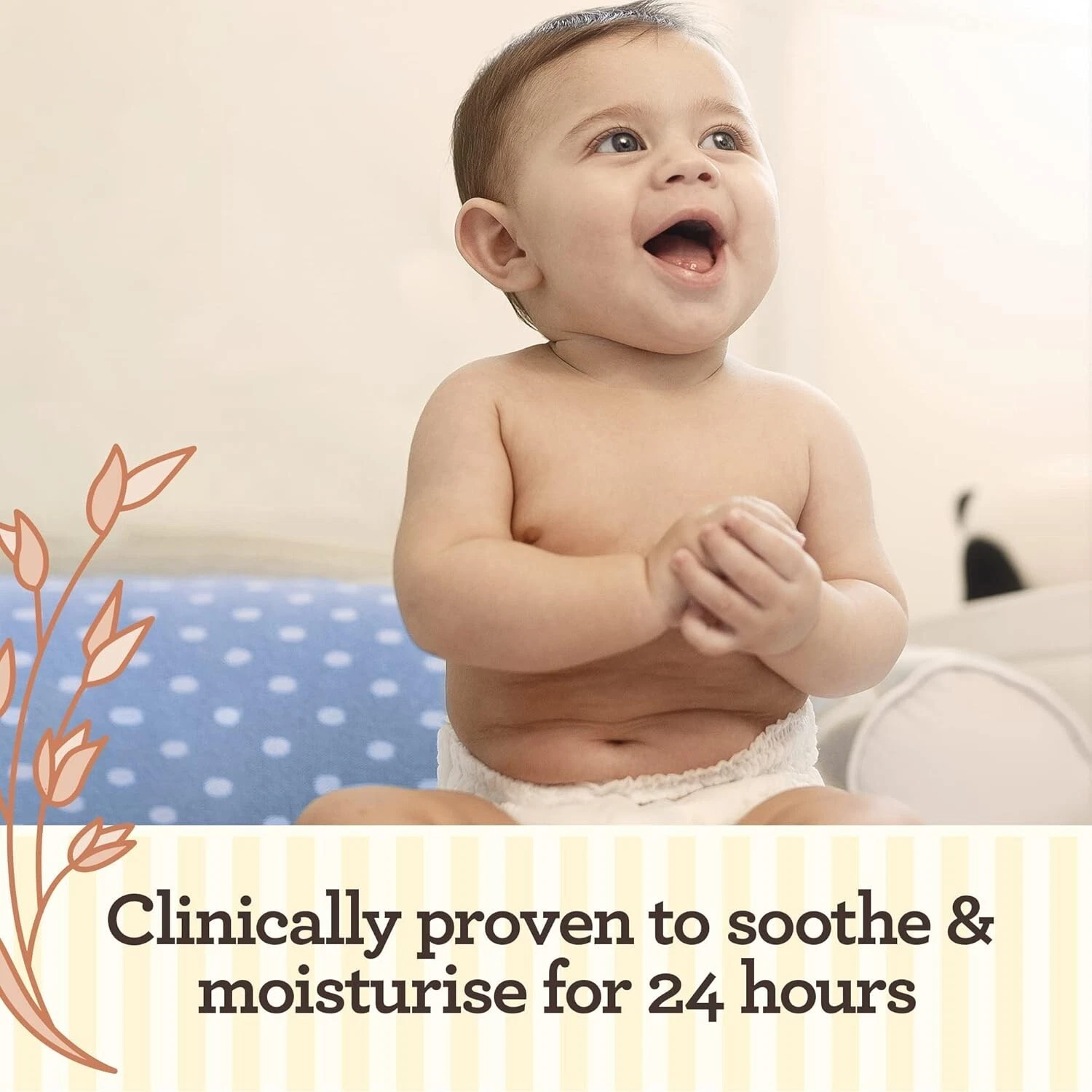 Aveeno Baby Soothing Relief Emollient Cream 150ml thumbnail 2