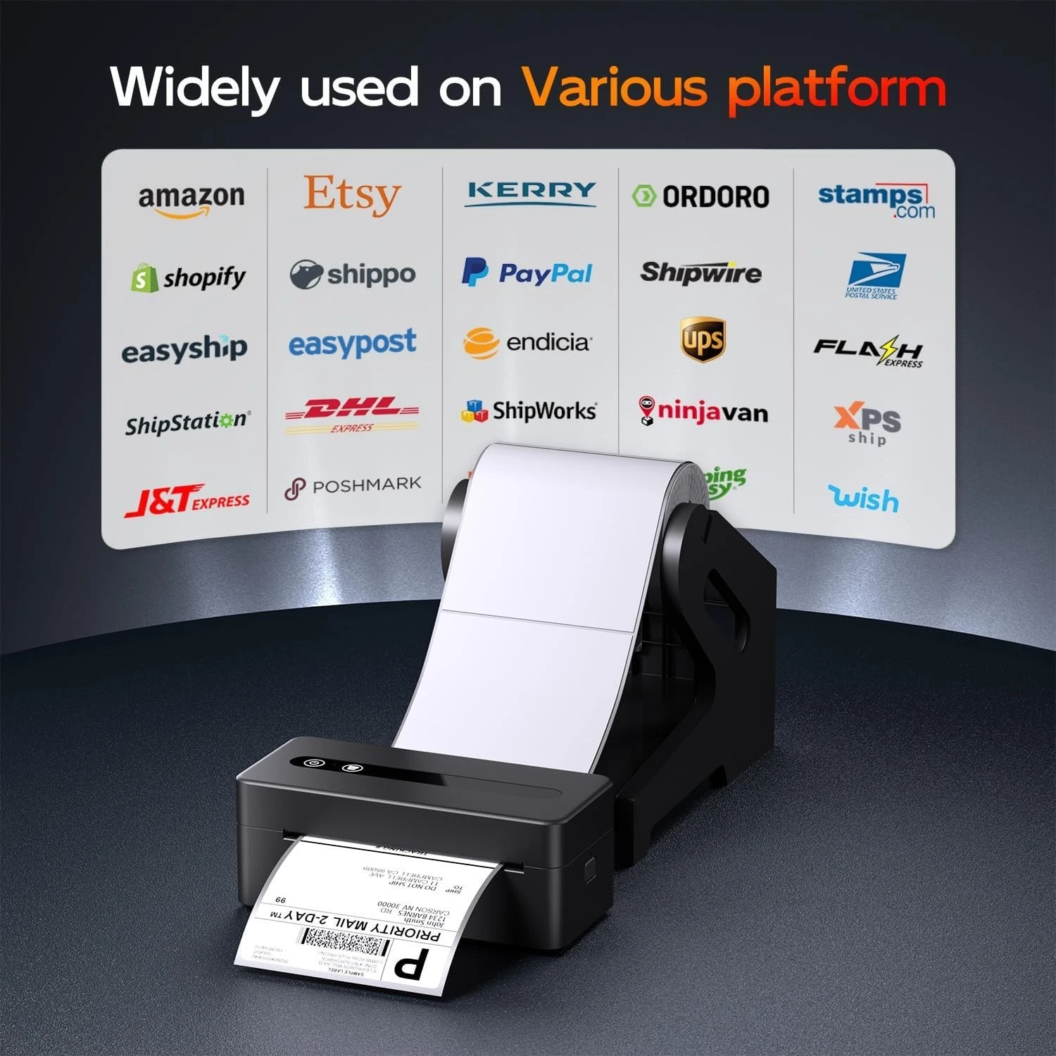 4x6 Bluetooth Thermal Label Printer Phomemo for for Royal Mail Evri DPD eBay thumbnail 4