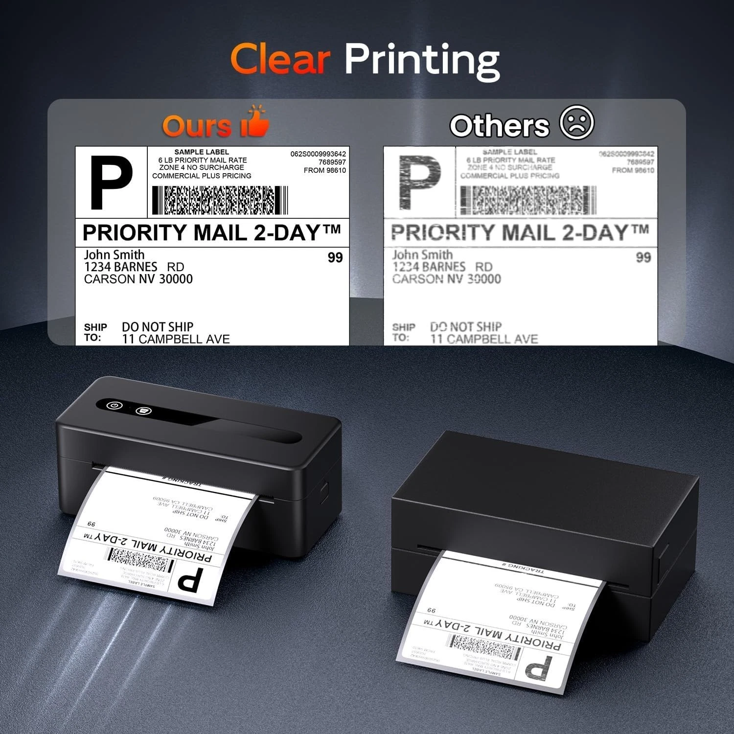4x6 Bluetooth Thermal Label Printer Phomemo for for Royal Mail Evri DPD eBay thumbnail 7