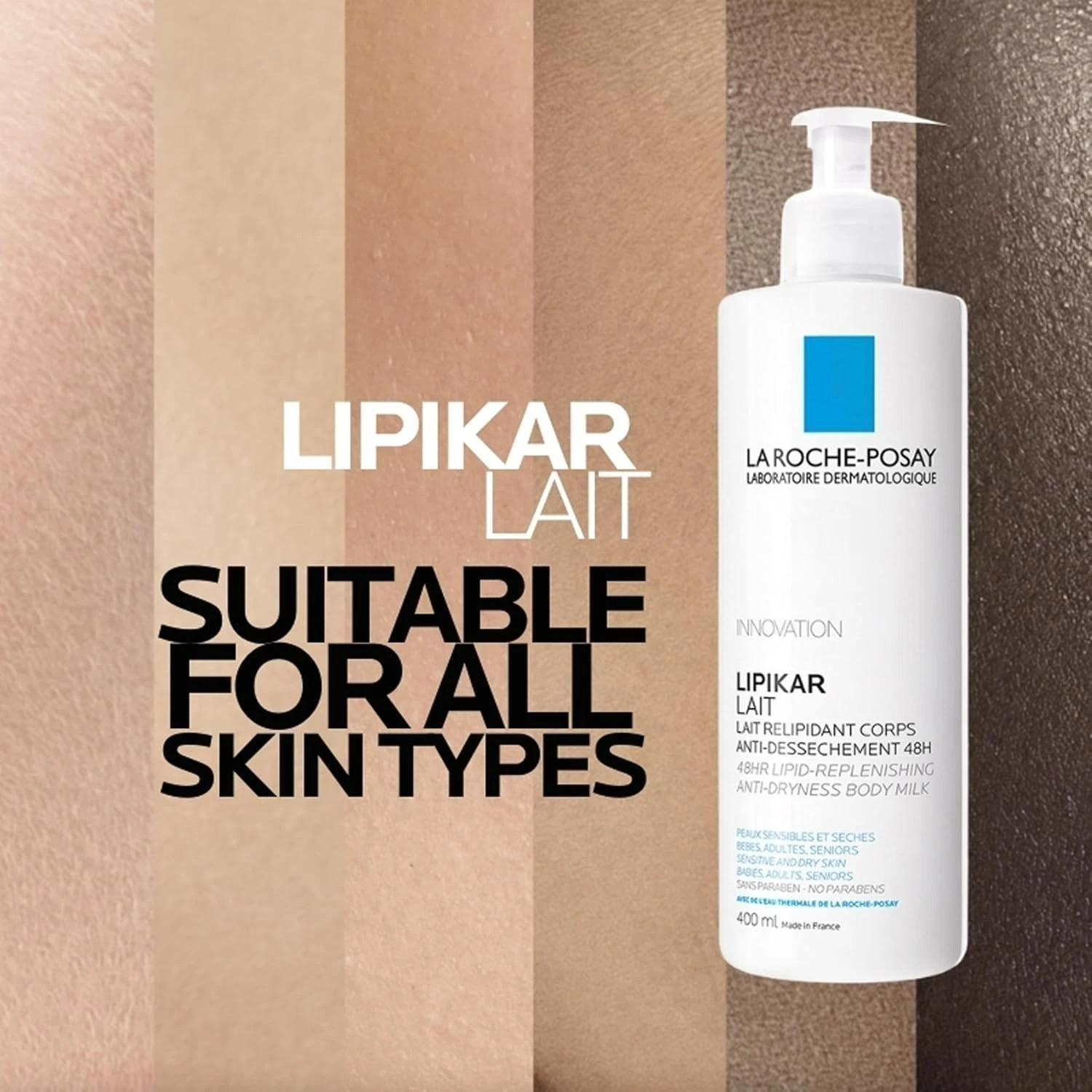 La Roche-Posay Lipikar Daily Repair Moisturizing Lotion 13.52 Oz Exp 07/2028 2PK thumbnail 3
