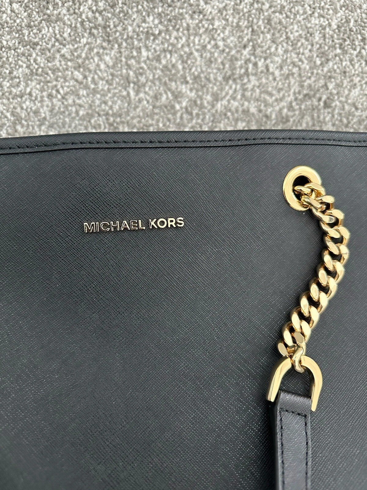 Michael Kors Leather Tote Bag thumbnail 3