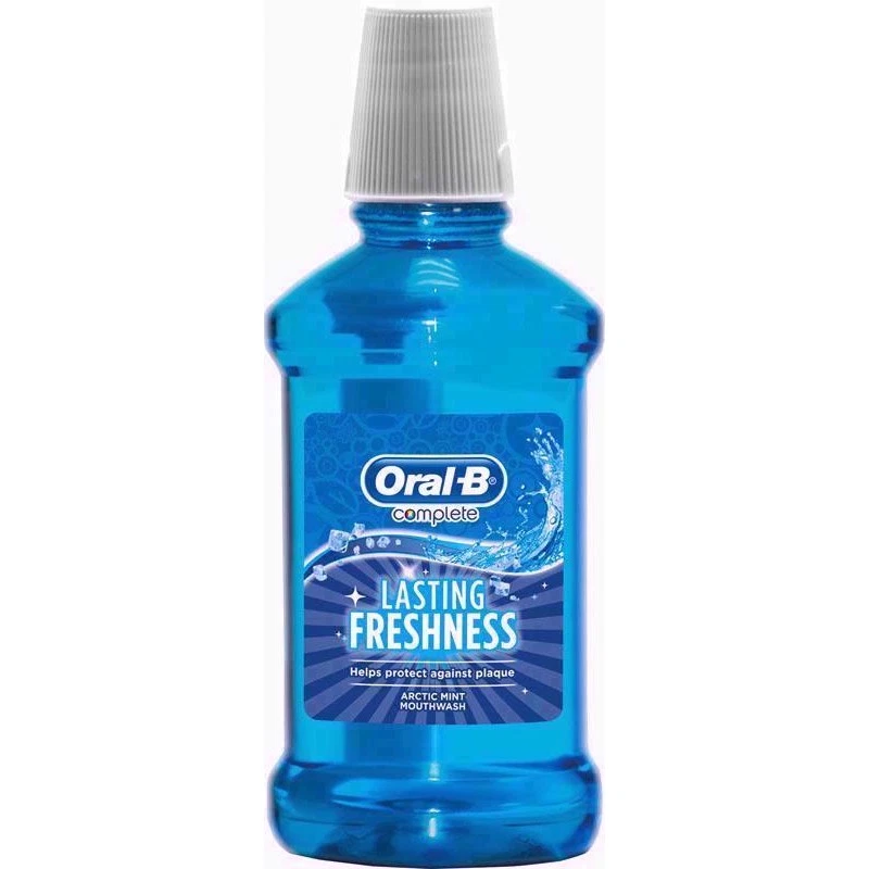 Oral-B Complete Lasting Freshness Mouthwash Arctic Mint 250 ml New -3 value pack thumbnail 6