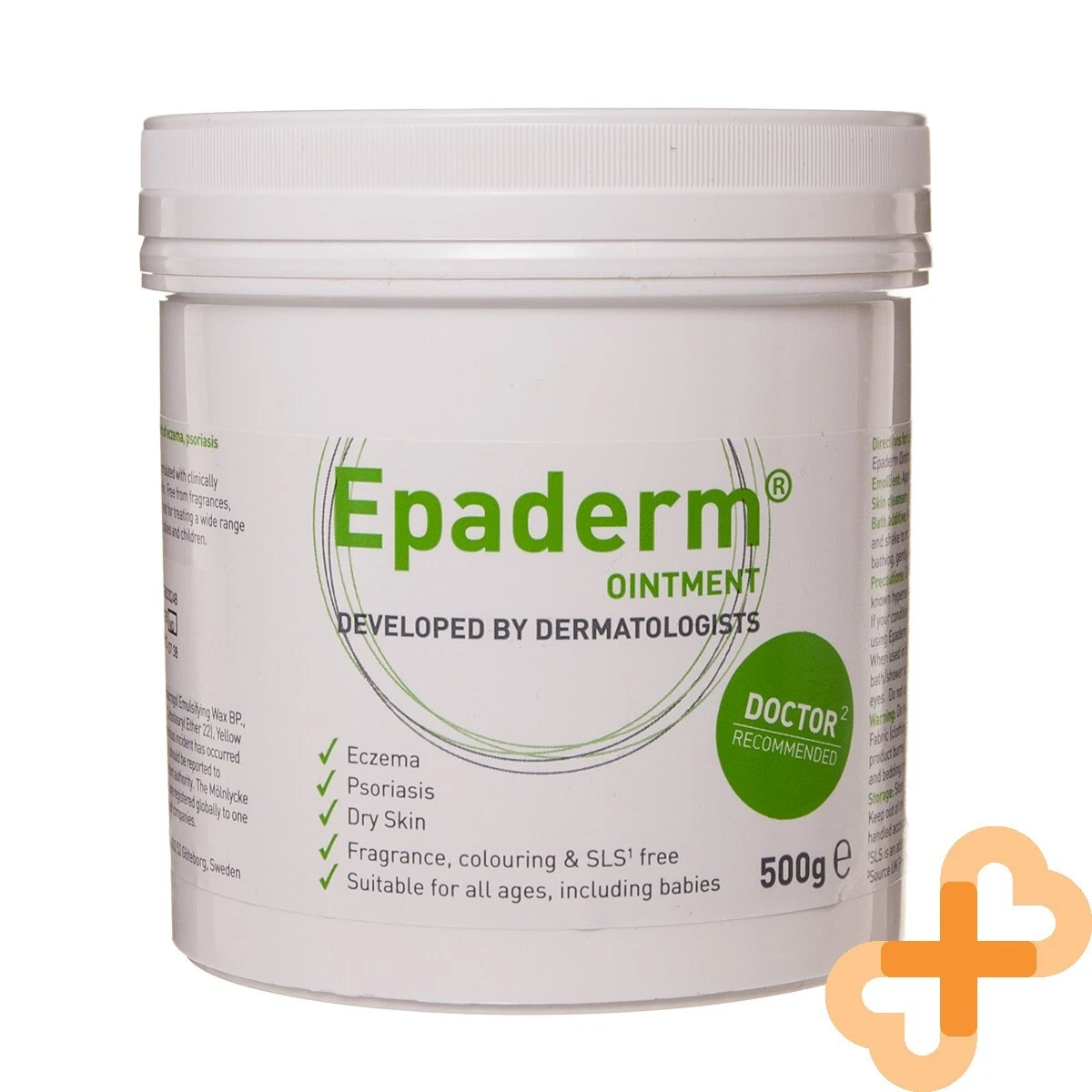 EPADERM Ointment Emollient for Dry Skin 500g Eczema Psoriasis Adult Babies Kids