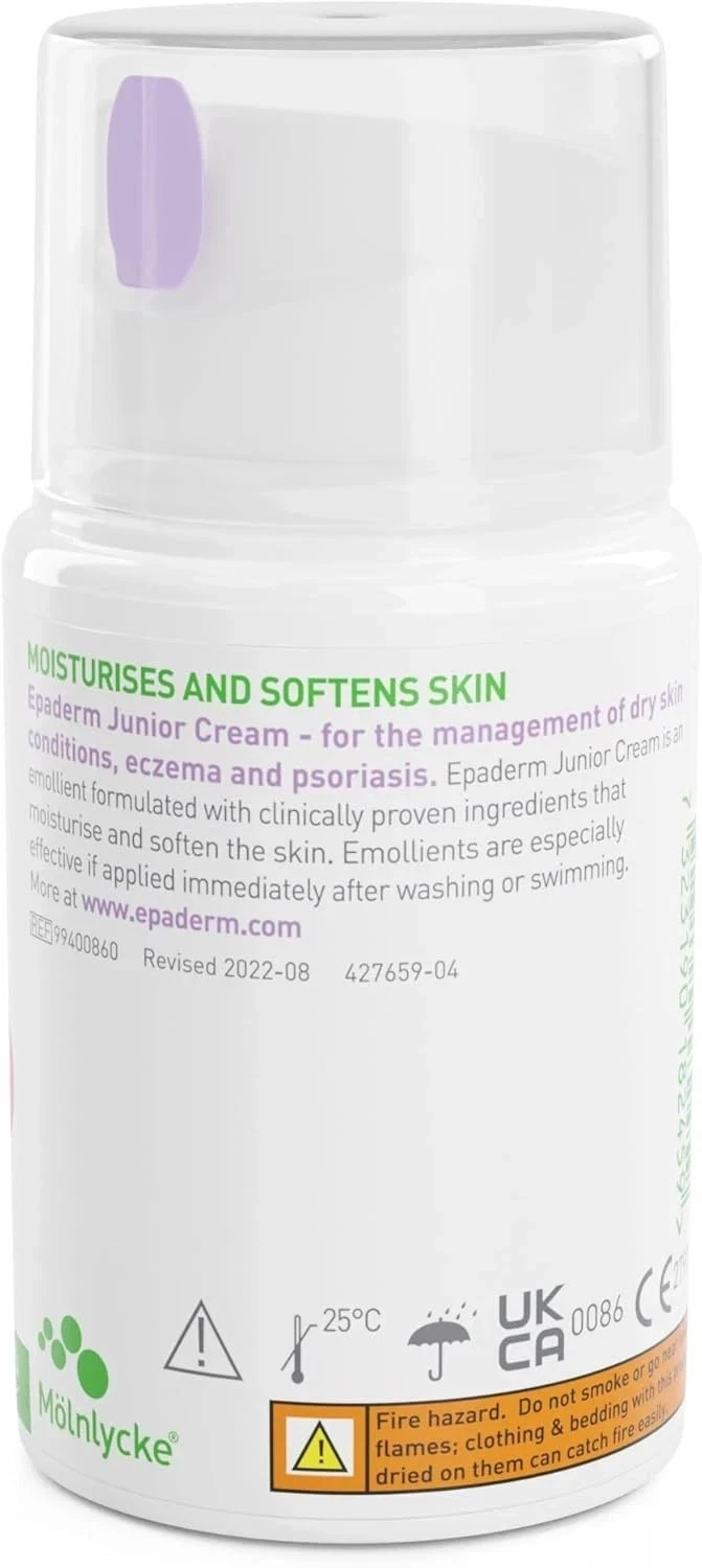 Epaderm Junior Cream Gentle Soothing Hydration 50G for Baby's Sensitive Skin thumbnail 2