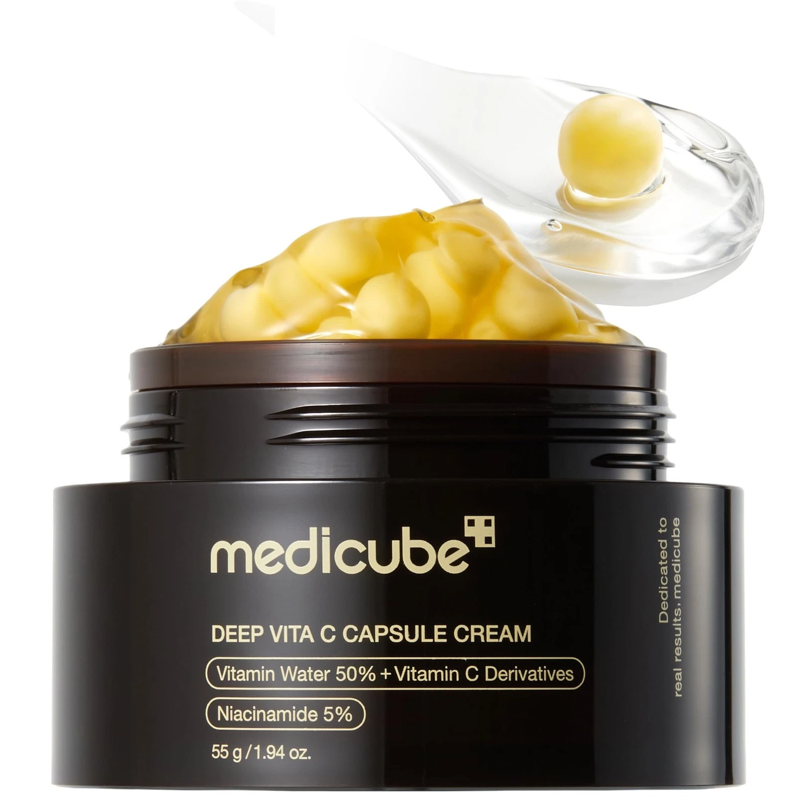 medicube Deep Vitamin C Golden Capsule Face Moisturiser - Liposome Capsules For