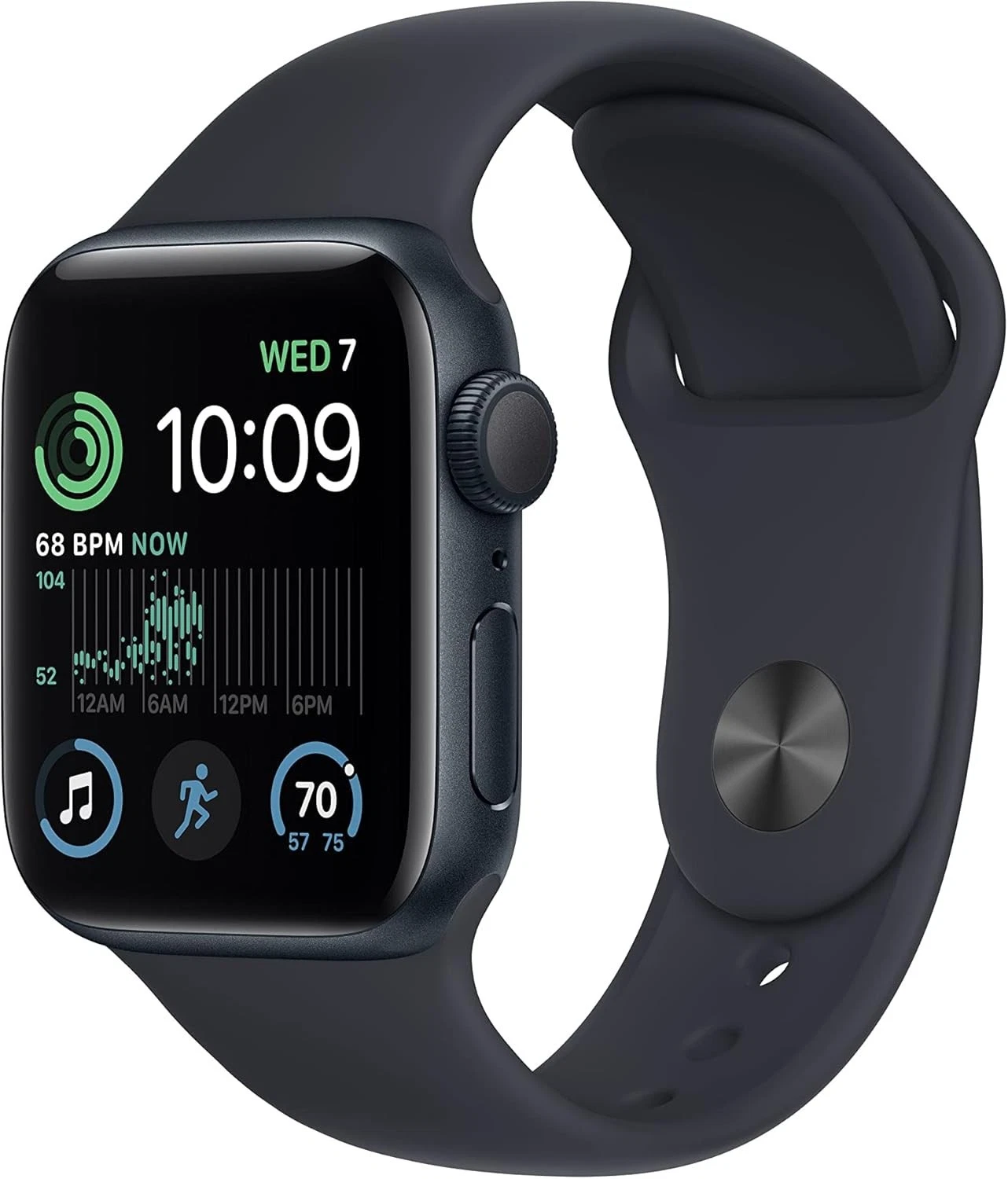 Apple Watch Series SE GPS 44mm Aluminum Excellent 100% Battery - Mint thumbnail 3