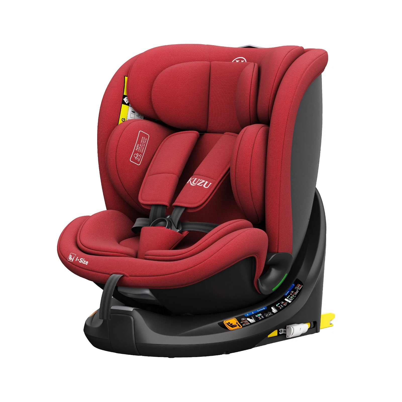 Kuzu Mila Pro 360° Rotating i-Size/R129 Car Seat Group 0+/1/2/3 ISOFIX 40-150cm