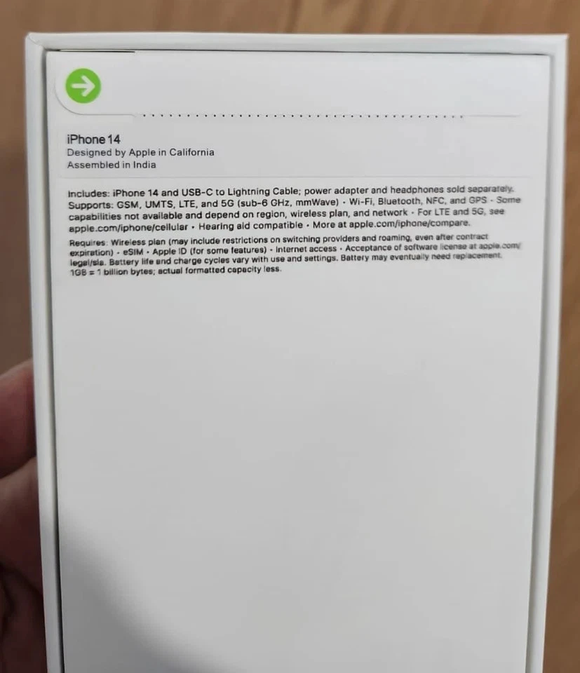 Apple iPhone 14 128GB Unlocked Various Colours Brand New 100% Battery Sealed thumbnail 3