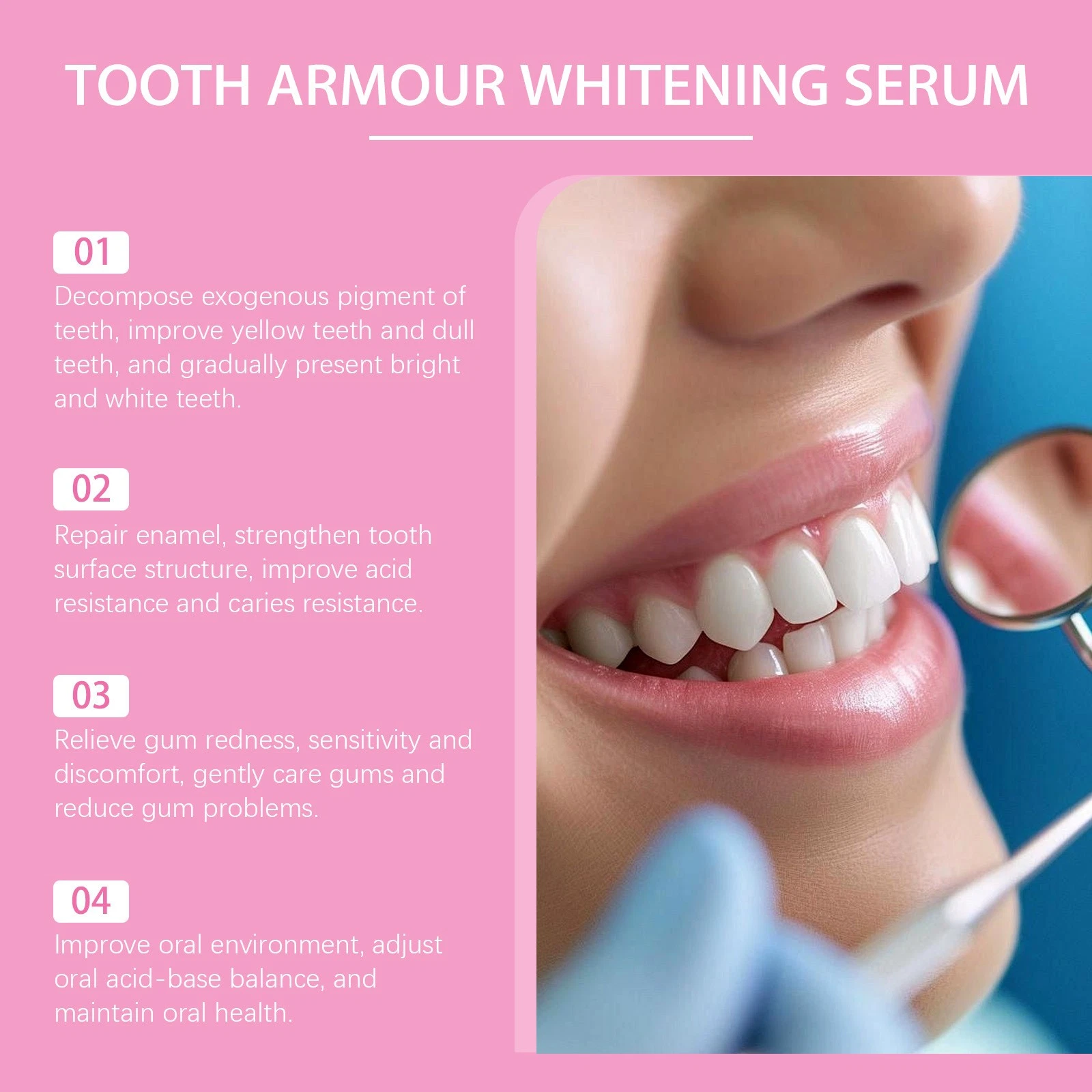 Tooth Armour Fluoride Free Toothpaste Serum Tooth Restoration Health Liquid 30ml thumbnail 5