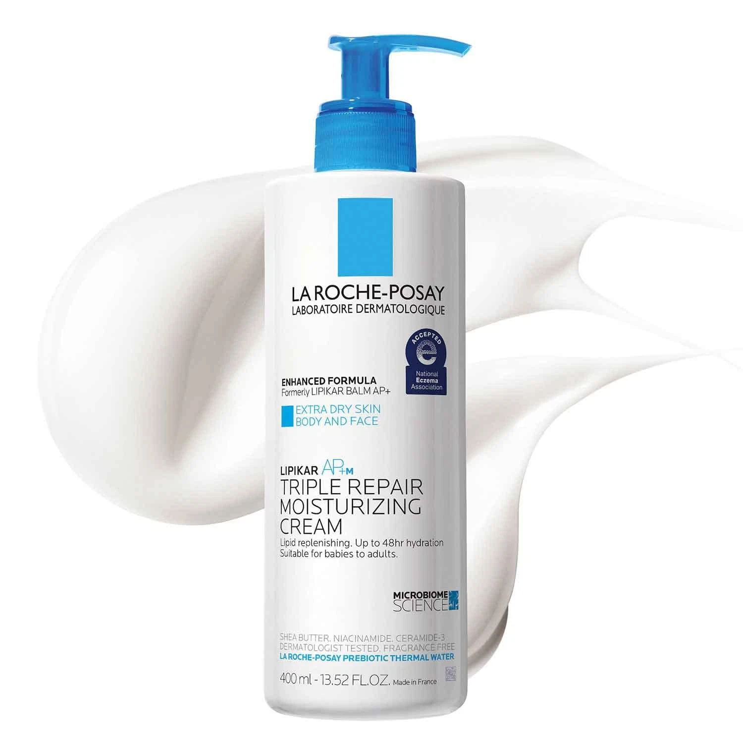 La Roche-Posay Lipikar AP+ Triple Repair Moisturizing Cream, Face & Body Lotion