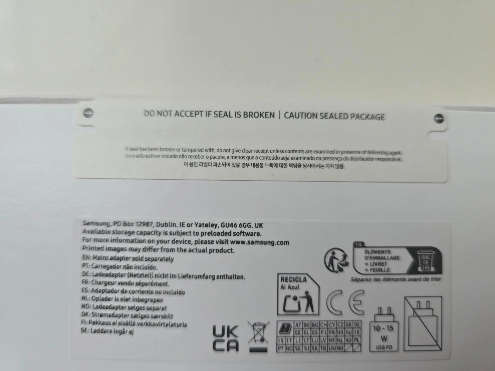 Samsung Galaxy Tab S6 Lite (2024) 64GB Wi-Fi + S Pen – Brand New & Sealed