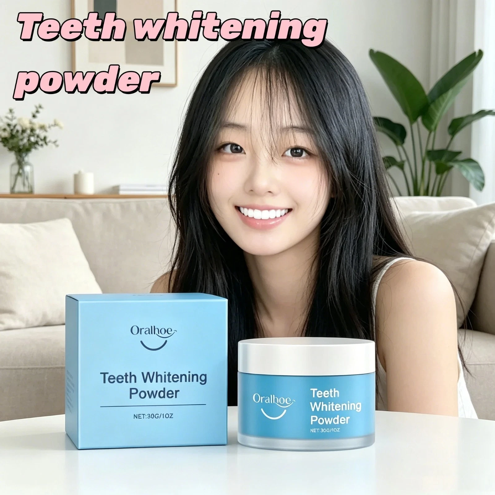 Teeth Whitening Powder – 6 Month Supply – Removes Years of Coffee, thumbnail 9