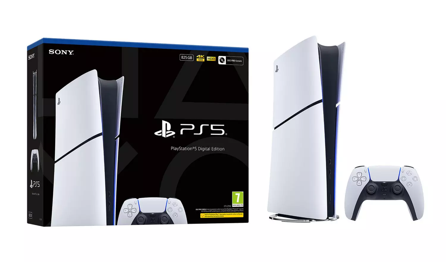 PlayStation 5 Digital Edition - Slim Console thumbnail 2