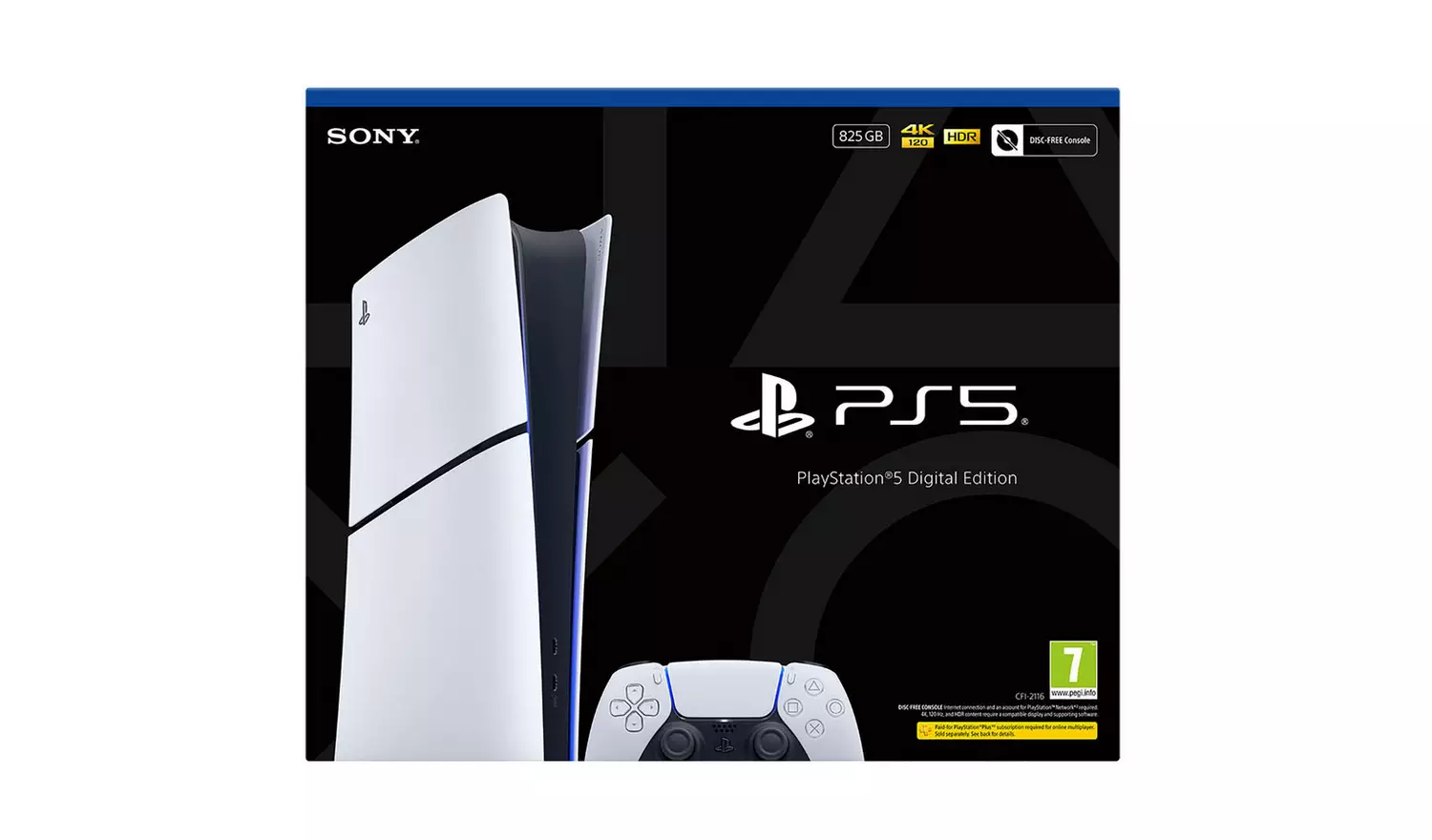 PlayStation 5 Digital Edition - Slim Console thumbnail 3