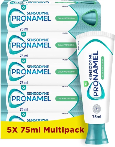 Sensodyne Pronamel Daily Protection Enamel Care Toothpaste, 75ml (Pack of 5)