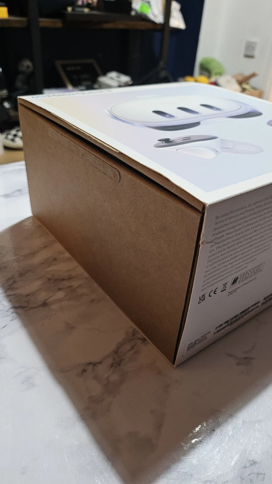 Meta Quest 3 Virtual Reality Console 128GB, Bought From New. thumbnail 5