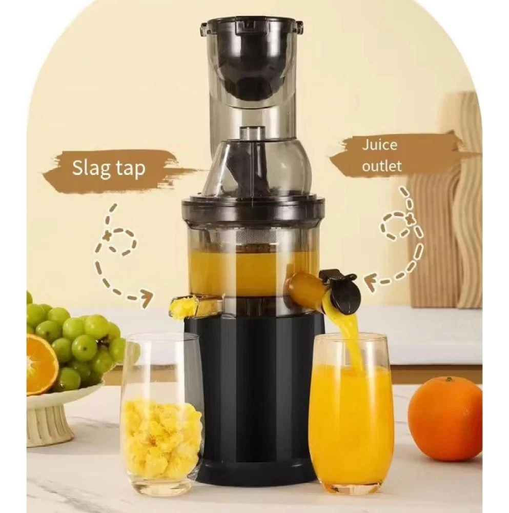 Cold Press Slow Juicer Electric Masticating Fruit Vegetable Pulp Separator UK thumbnail 7