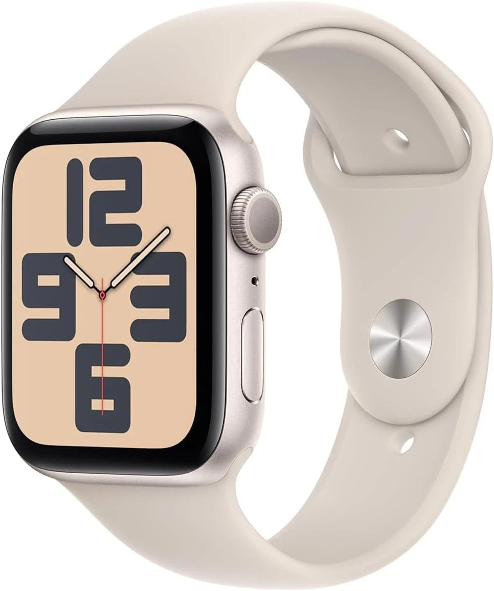 Apple Watch SE2 (GPS, 40mm) Starlight Aluminium Case + Starlight Strap