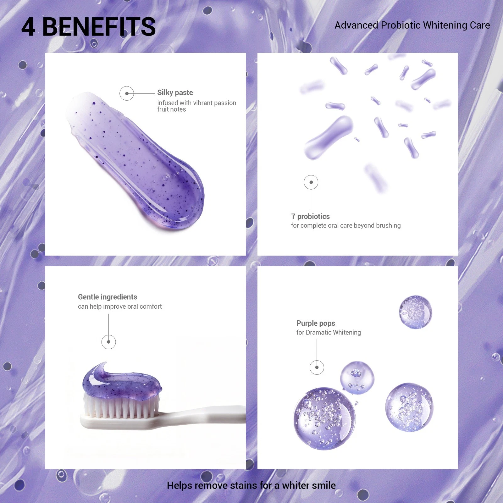 MSDRWIKEY 7-Pro Toothpaste with 7 Probiotics Powerful Whitening thumbnail 3