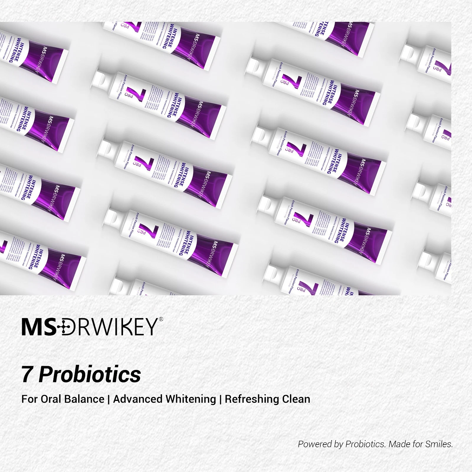 MSDRWIKEY 7-Pro Toothpaste with 7 Probiotics Powerful Whitening thumbnail 7