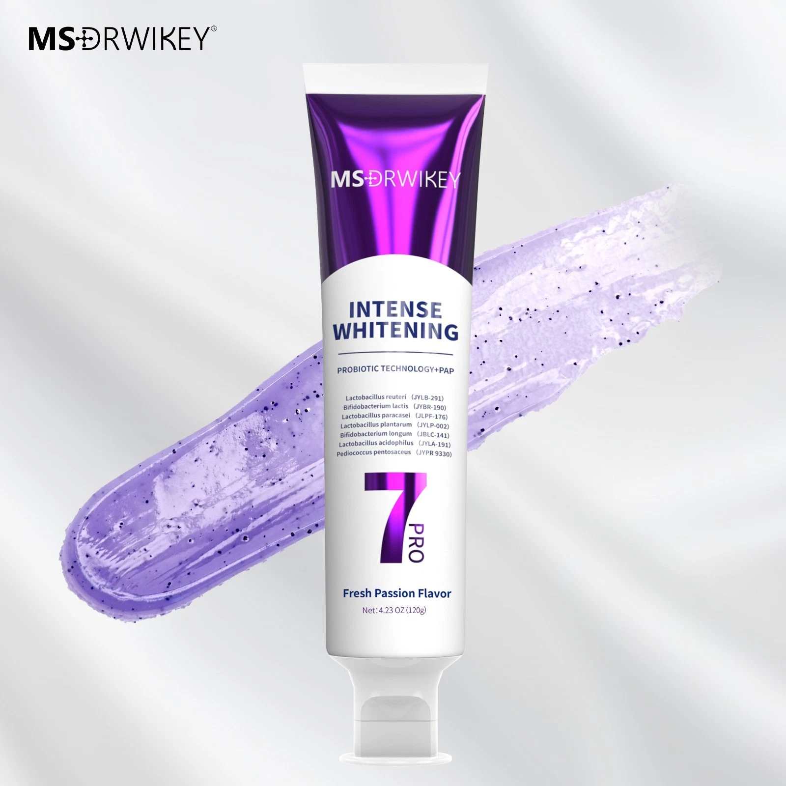 MSDRWIKEY 7-Pro Toothpaste with 7 Probiotics Powerful Whitening thumbnail 8