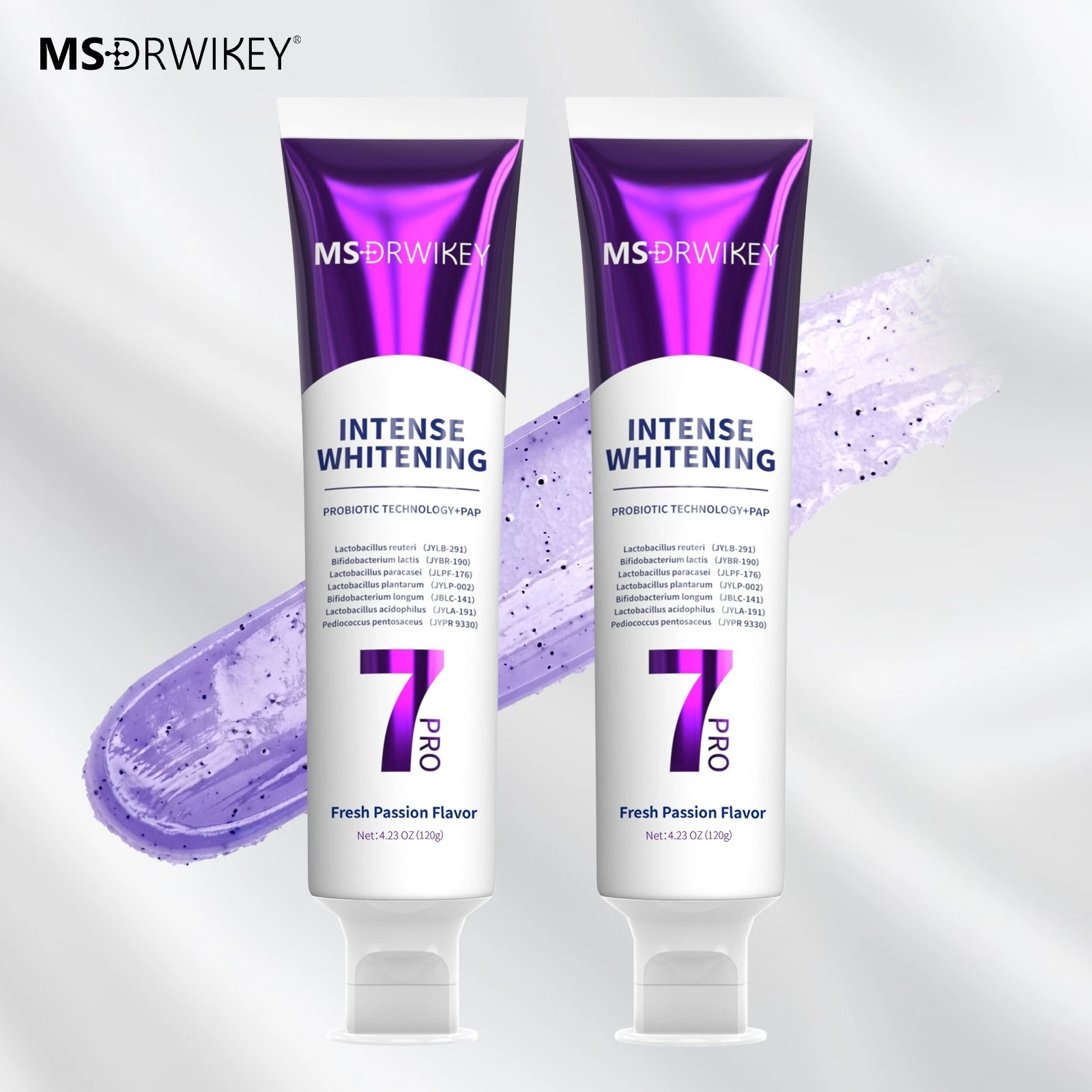 MSDRWIKEY 7-Pro Toothpaste with 7 Probiotics Powerful Whitening thumbnail 9