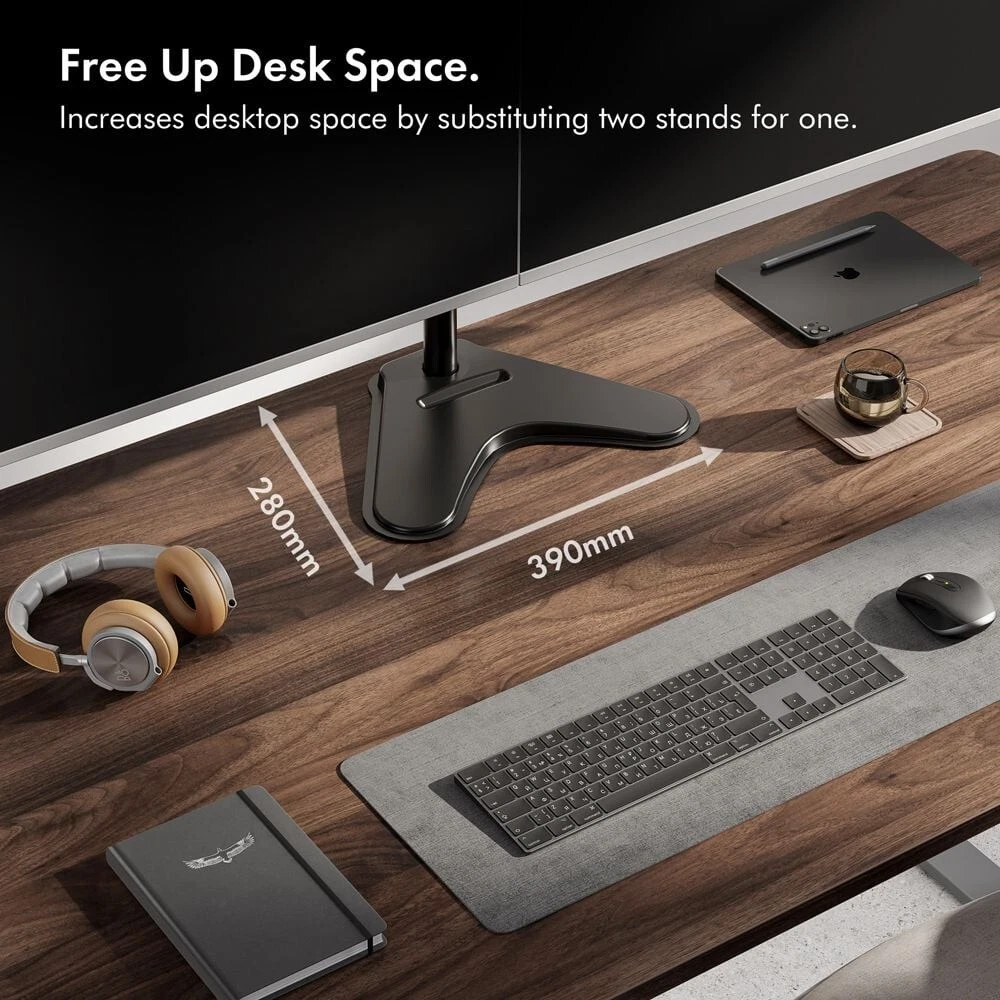 Dual Monitor Screen Setup 2x 22" FULL HD 1920x1080 DELL P2217H Dual Stand HDMI thumbnail 9