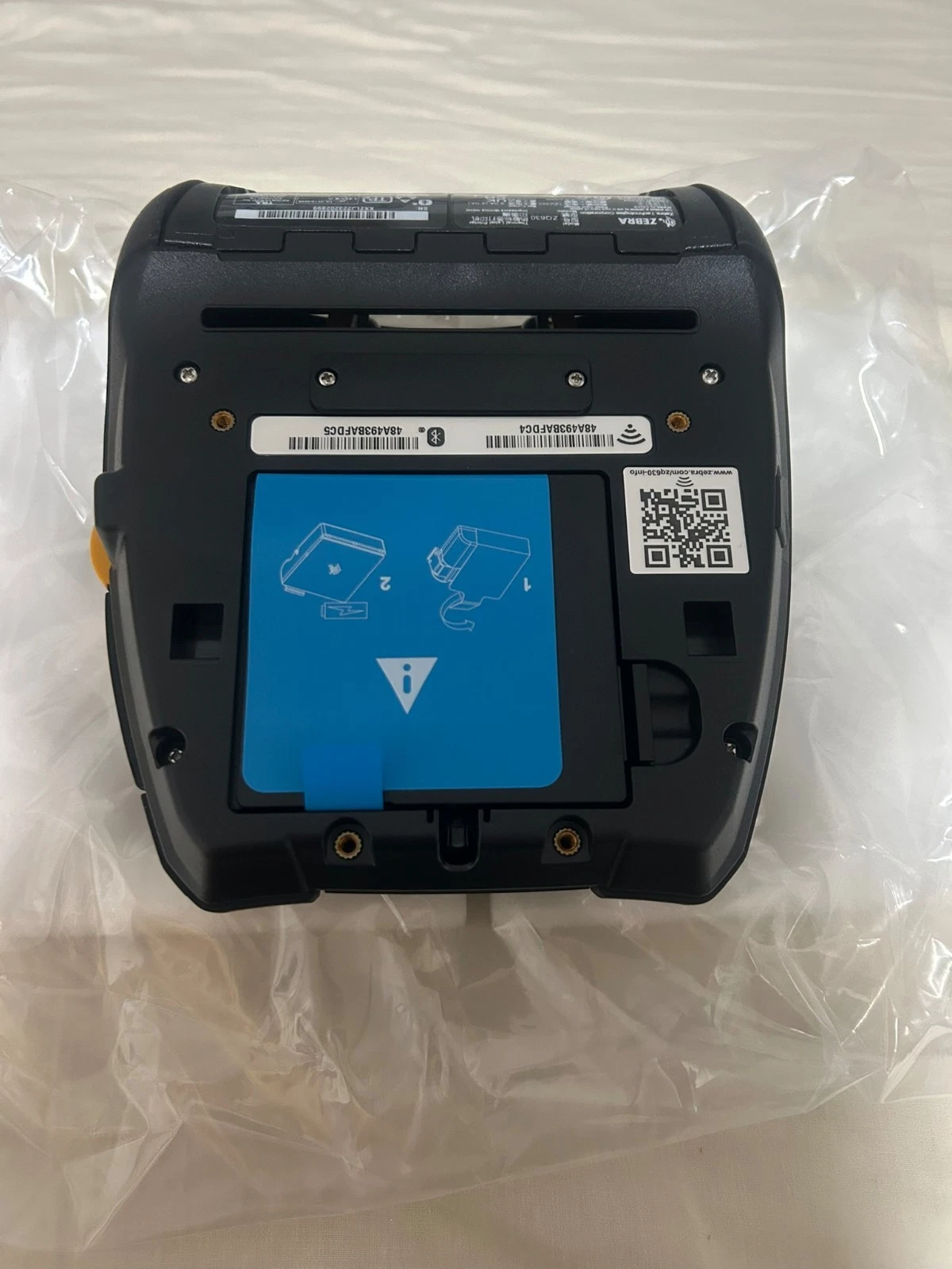 BRAND NEW Zebra ZQ630 Mobile Label Printer 4in WiFi Bluetooth New Unsealed thumbnail 3
