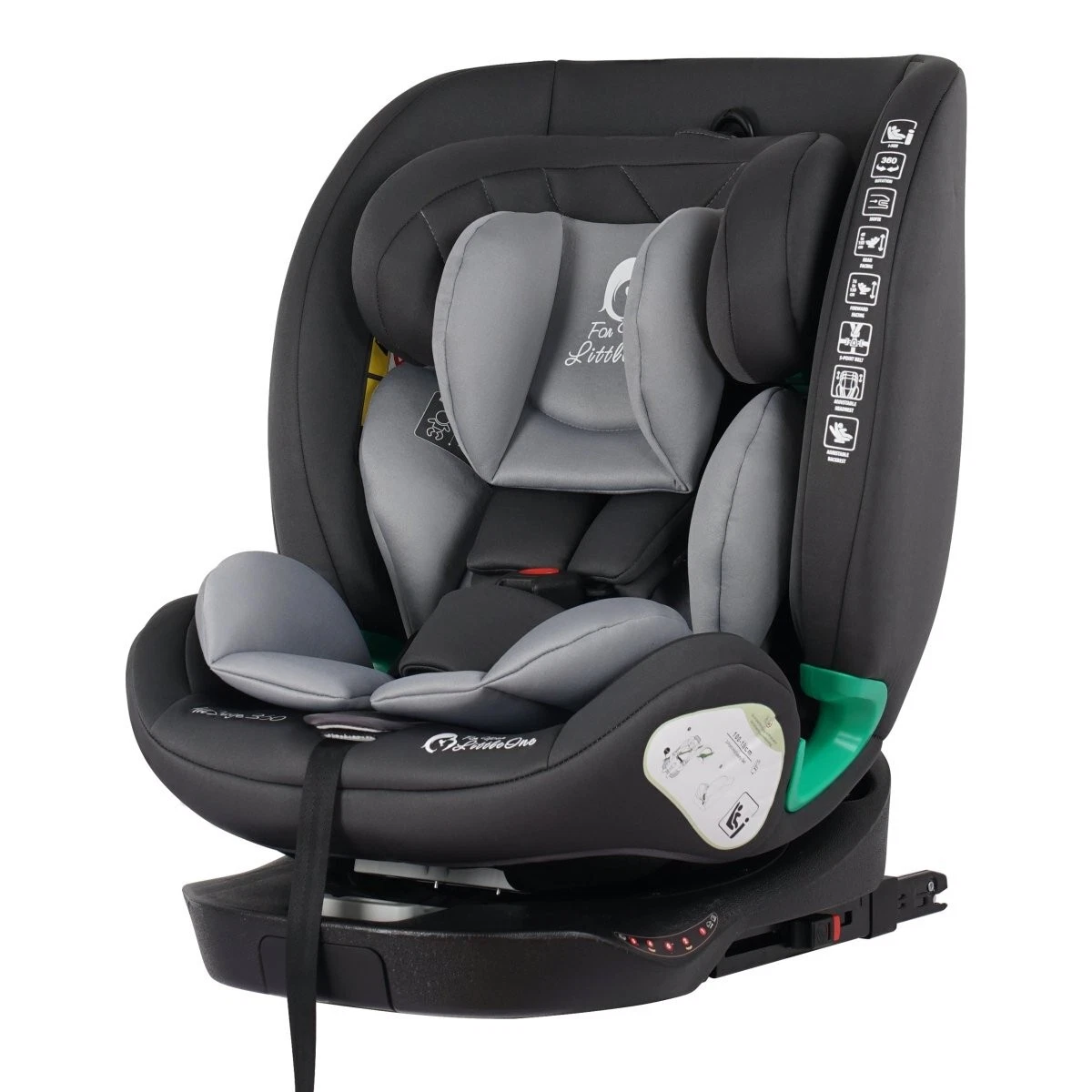For Your Little One AllStage 360 0/1/2/3 ISOFIX I-Size Car Seat - Slate Mist (Bi thumbnail 13