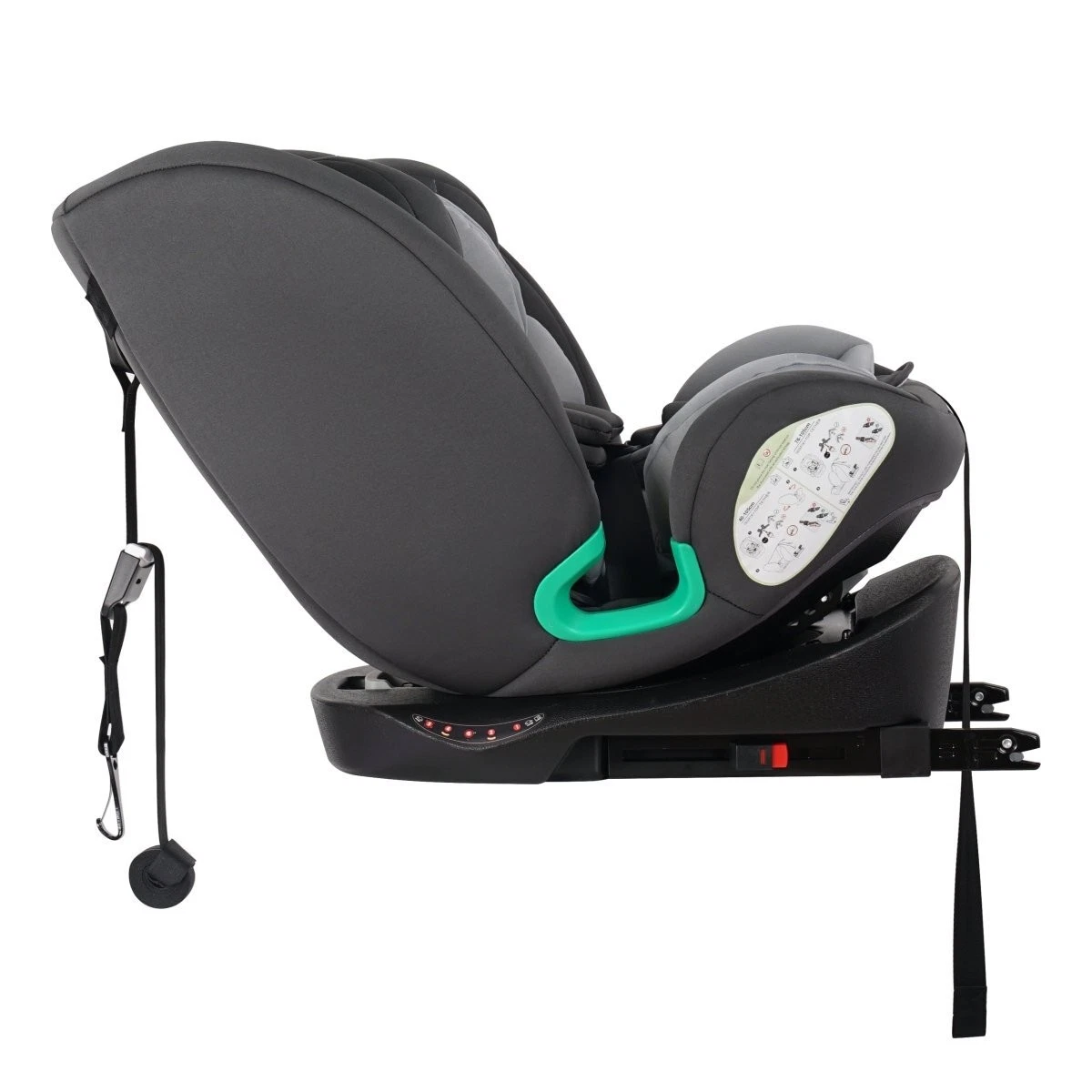 For Your Little One AllStage 360 0/1/2/3 ISOFIX I-Size Car Seat - Slate Mist (Bi thumbnail 14