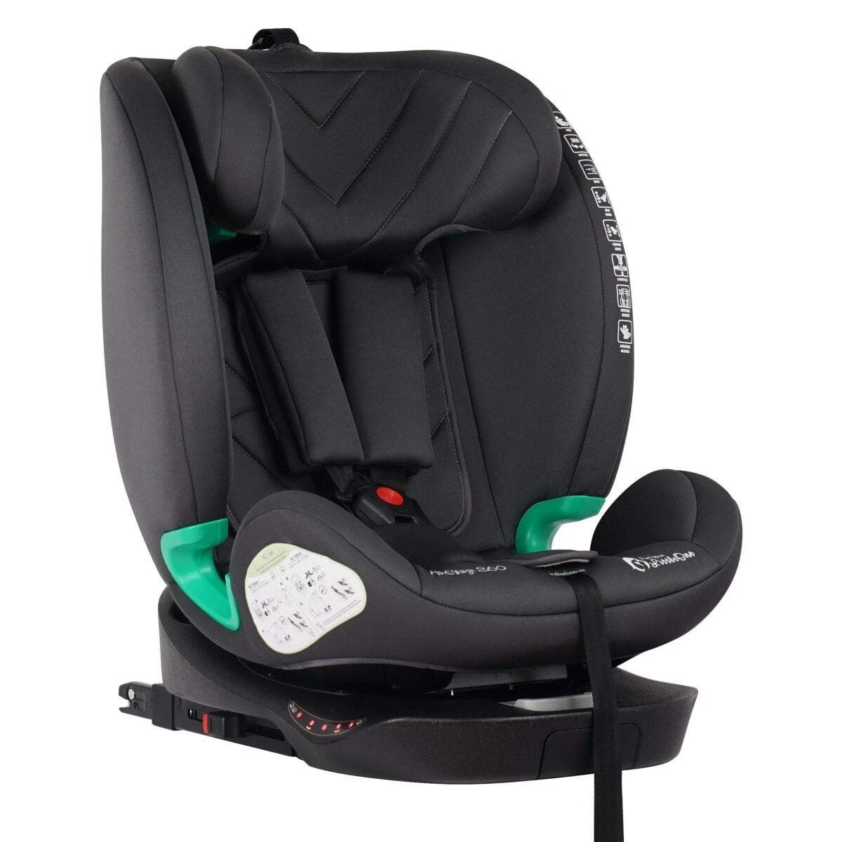 For Your Little One AllStage 360 0/1/2/3 ISOFIX I-Size Car Seat - Slate Mist (Bi thumbnail 5