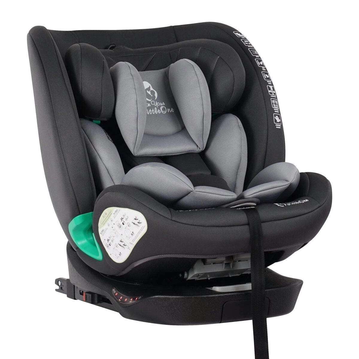 For Your Little One AllStage 360 0/1/2/3 ISOFIX I-Size Car Seat - Slate Mist (Bi thumbnail 7