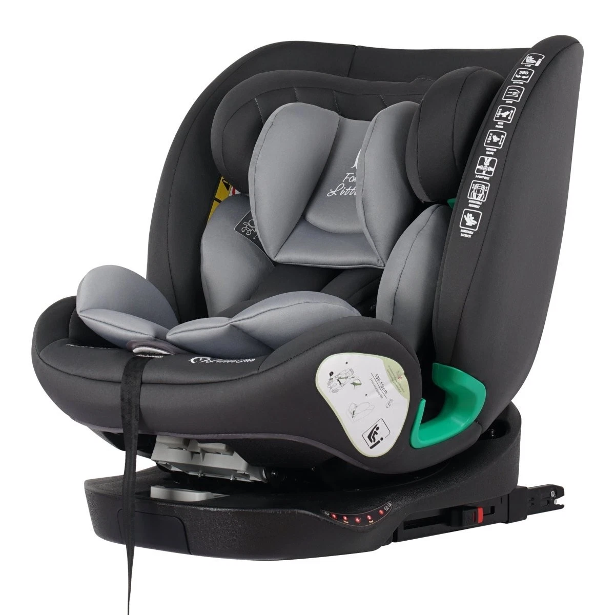 For Your Little One AllStage 360 0/1/2/3 ISOFIX I-Size Car Seat - Slate Mist (Bi thumbnail 8