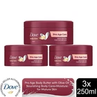 Dove Pro Age Body Butter Nourishing Body Care+Moisture with Olive Oil, 3x250ml thumbnail 8