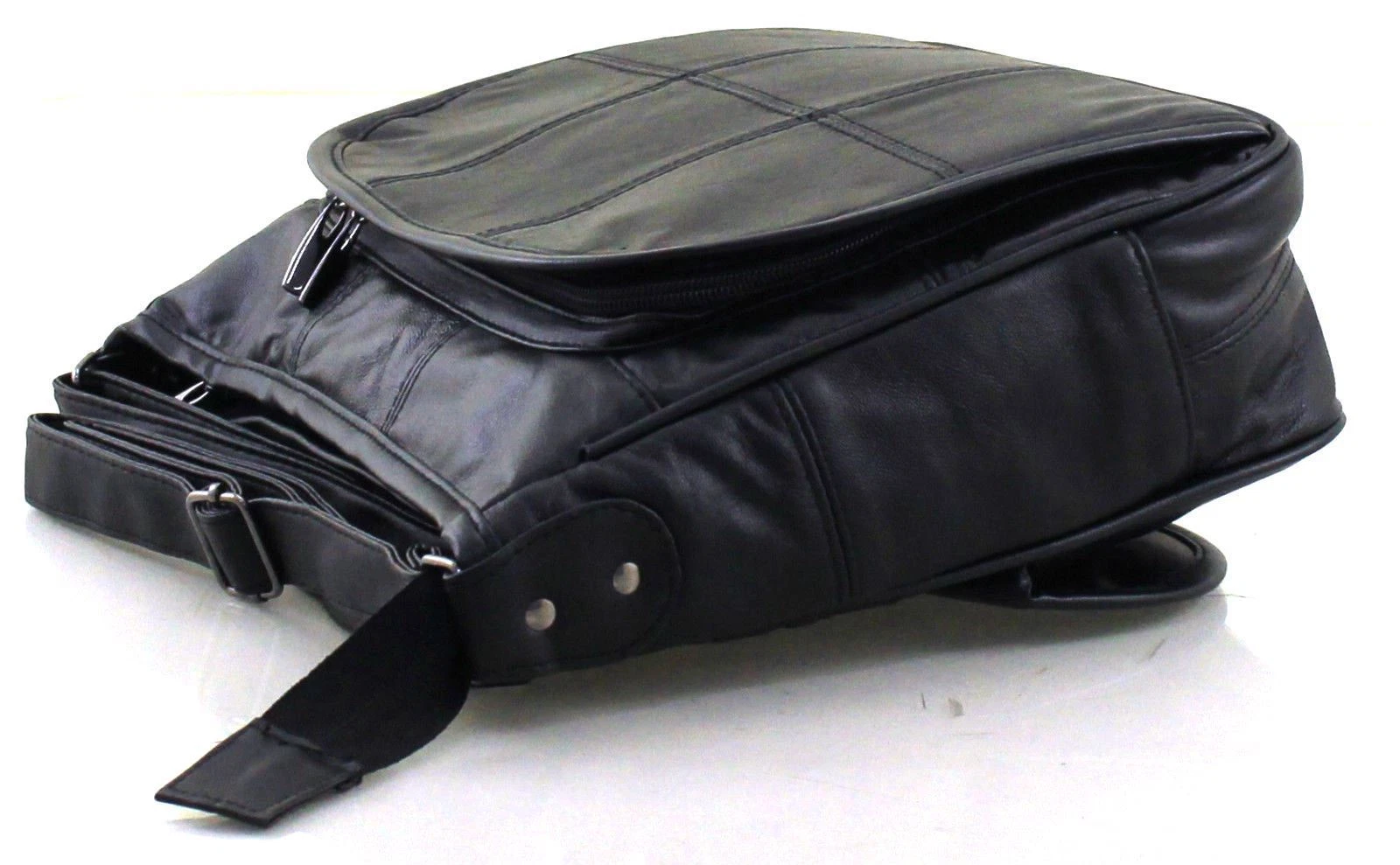 Women s Real Leather Handbag Organiser Cross Body Bag Shoulder Bag Purse Black thumbnail 8