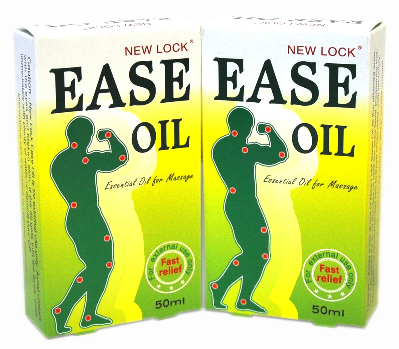 Genuine New Lock Ease Oil Essential Oil for massage Woodlock x 2 Bottles