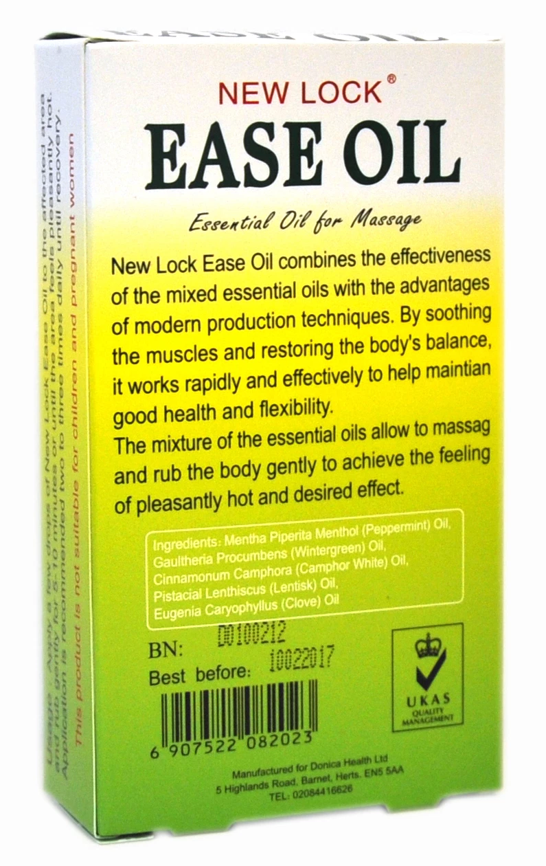 Genuine New Lock Ease Oil Essential Oil for massage Woodlock x 2 Bottles thumbnail 5