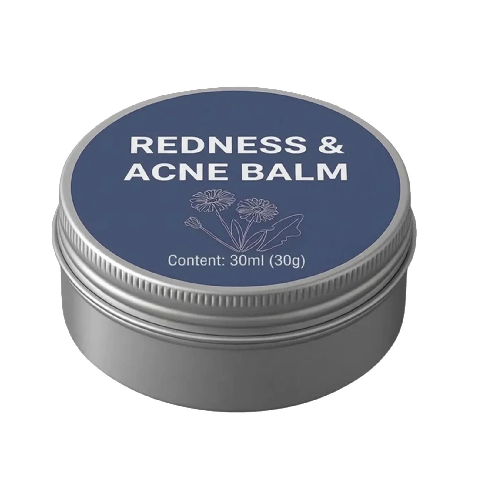 Organic Redness & Acne Soothing Balm, Sensitive Skin Spot Calming Treatment 30g