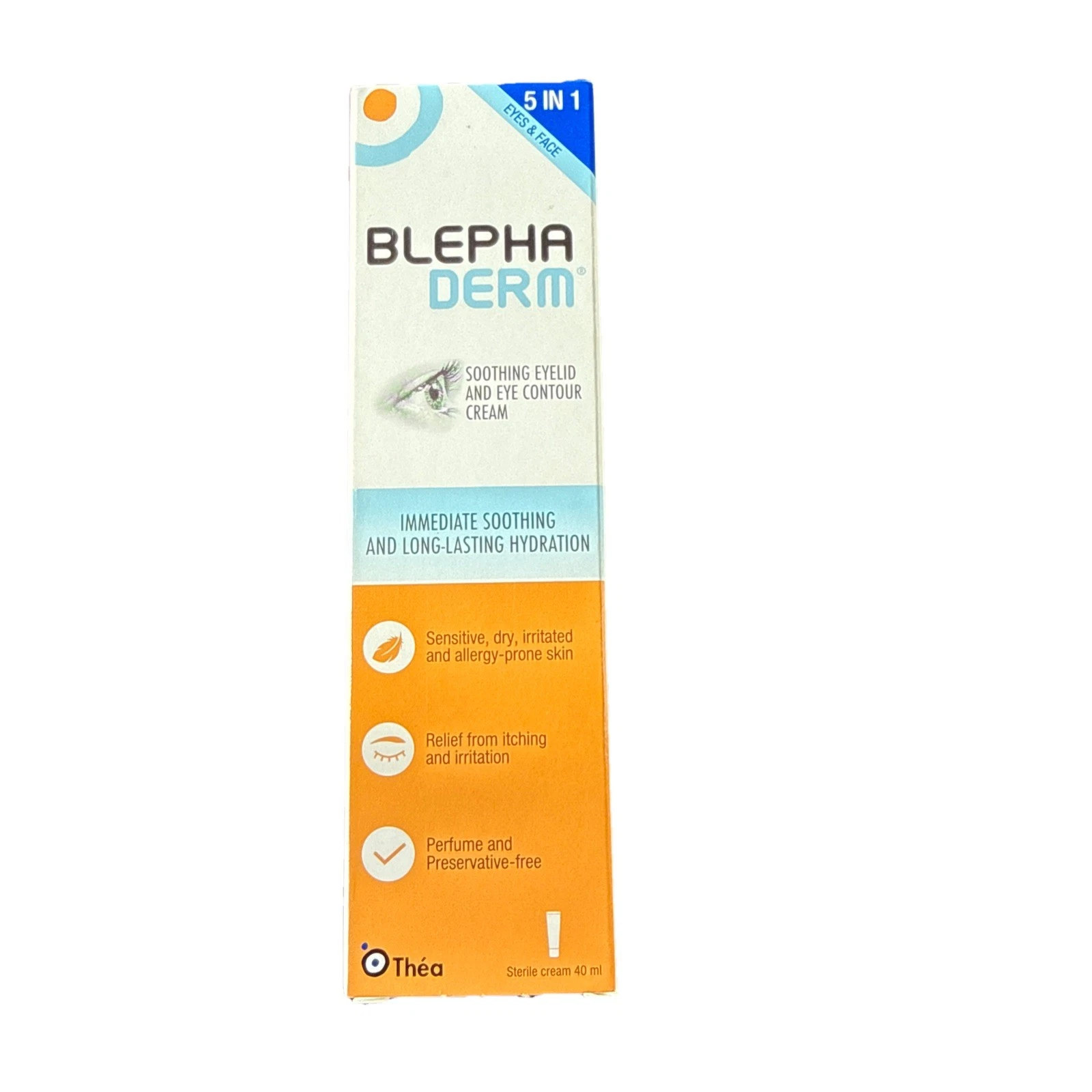 Blephaderm Soothing Eyelid and Eye Contour Cream 5-in-1 40ml Exp:07/2027