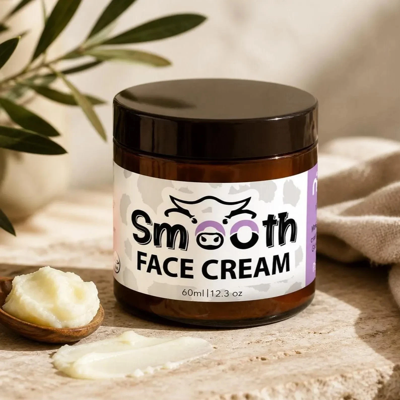 BEEF TALLOW CREAM FOR FACE MOISTURIZER 60ML ORGANIC & NATURAL ANTI AGING SKIN