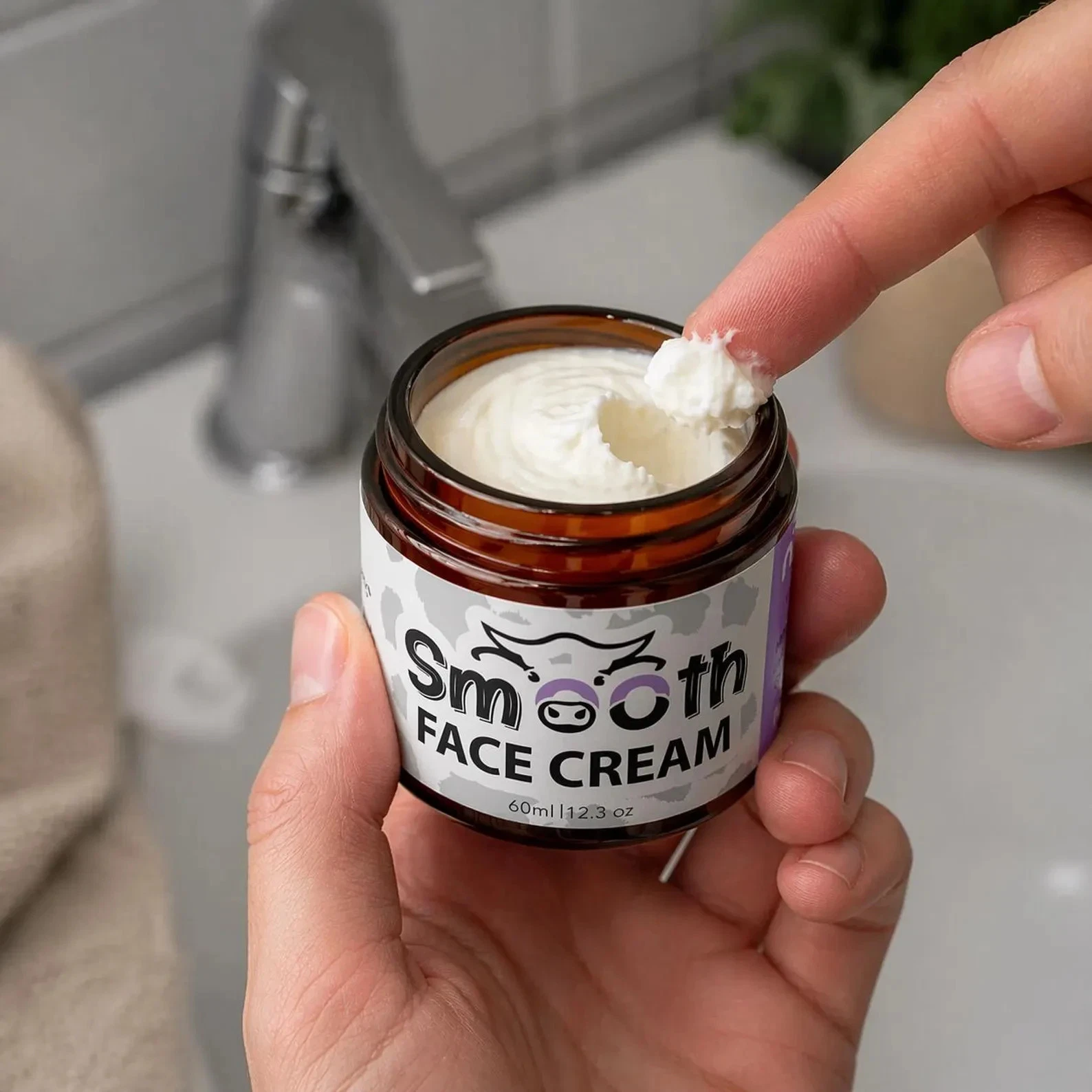 BEEF TALLOW CREAM FOR FACE MOISTURIZER 60ML ORGANIC & NATURAL ANTI AGING SKIN thumbnail 3