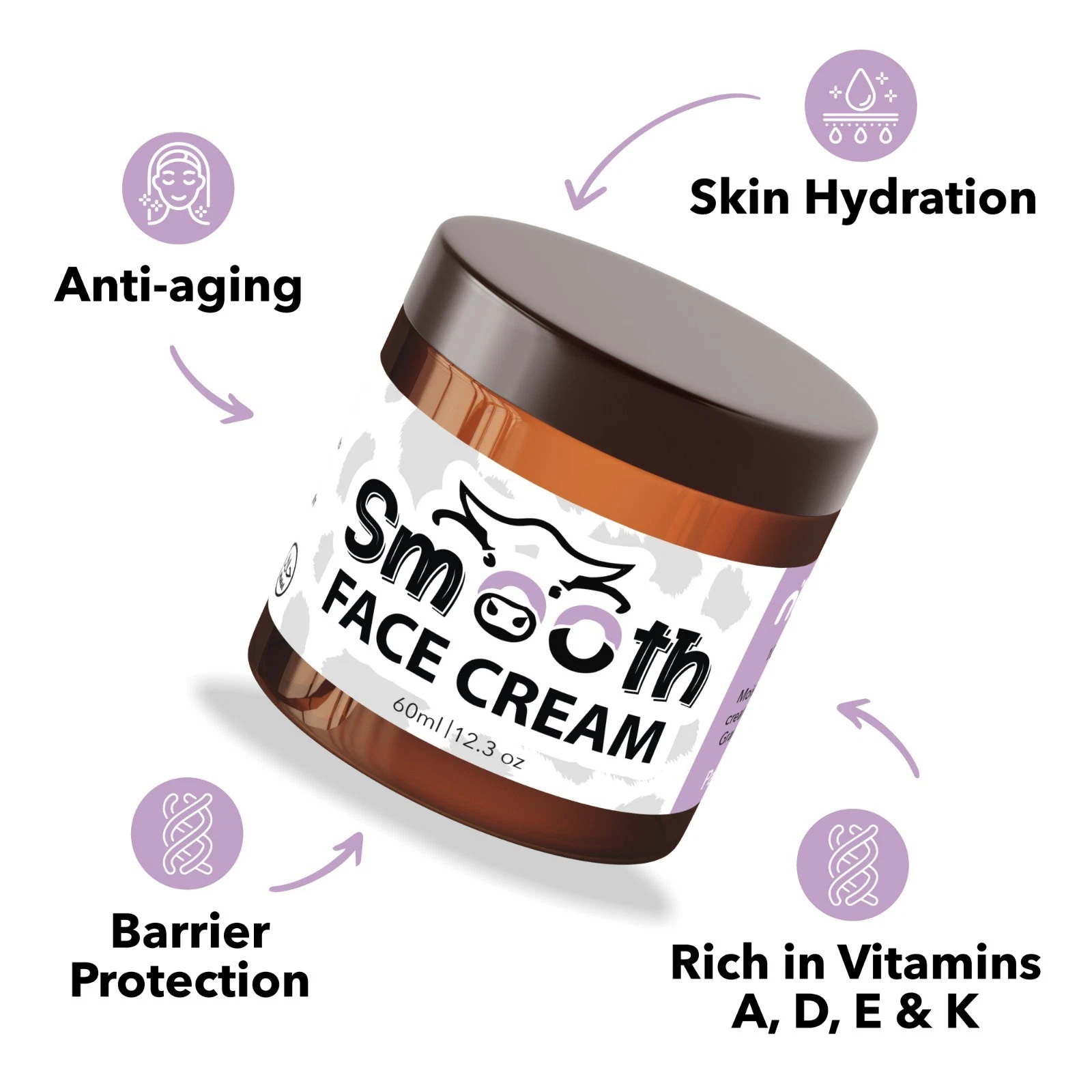 BEEF TALLOW CREAM FOR FACE MOISTURIZER 60ML ORGANIC & NATURAL ANTI AGING SKIN thumbnail 7
